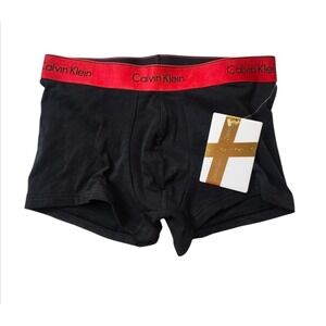 Calvin Klein Men's Stretch Boxer Trunk Single Underwear Black Size Small NWT